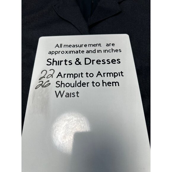 Talbots Womens Charcoal Gray Italian Fabric Tailored Fit Blazer Size 16 Long - Picture 8 of 8